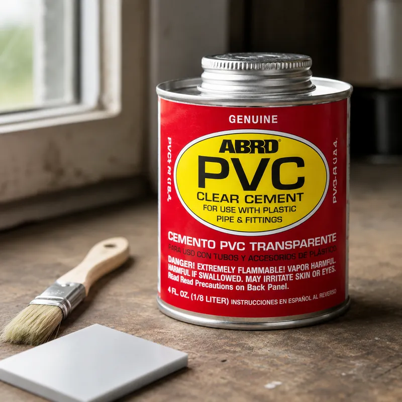 Cemento Pvc Abro Clear 4 Oz (Caj. 24) // 24 Min. — vista 4