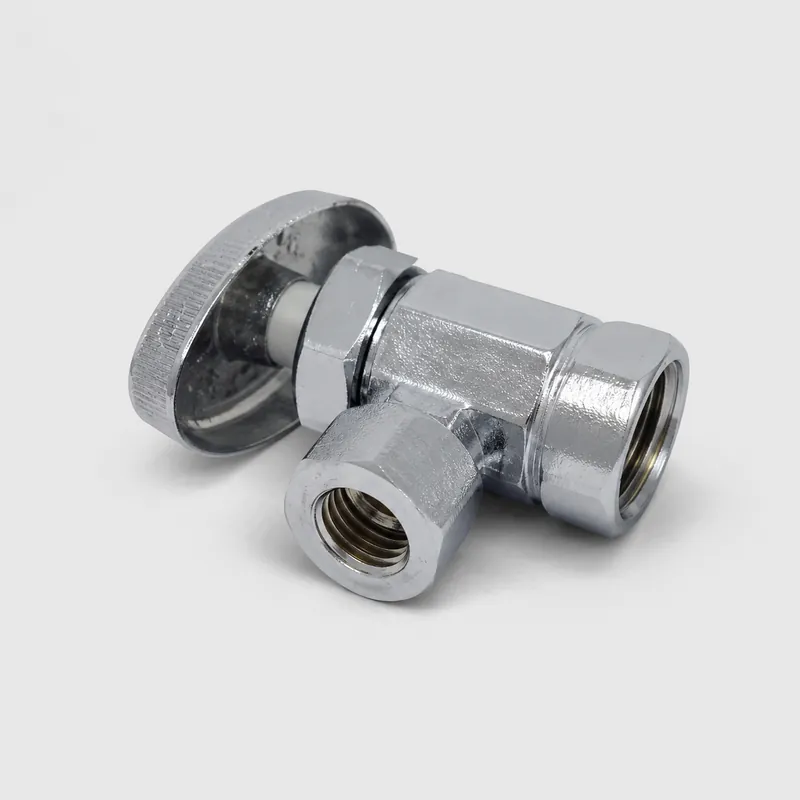 Llave Angular T/Eatsman 3/8*3/8 Pesada