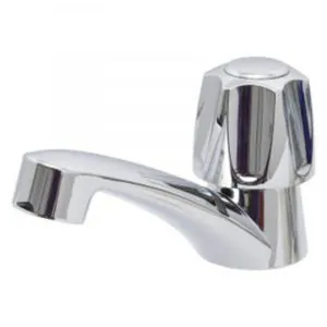 Llave Lavamano Senc Puño Redondo (S8006) L-015