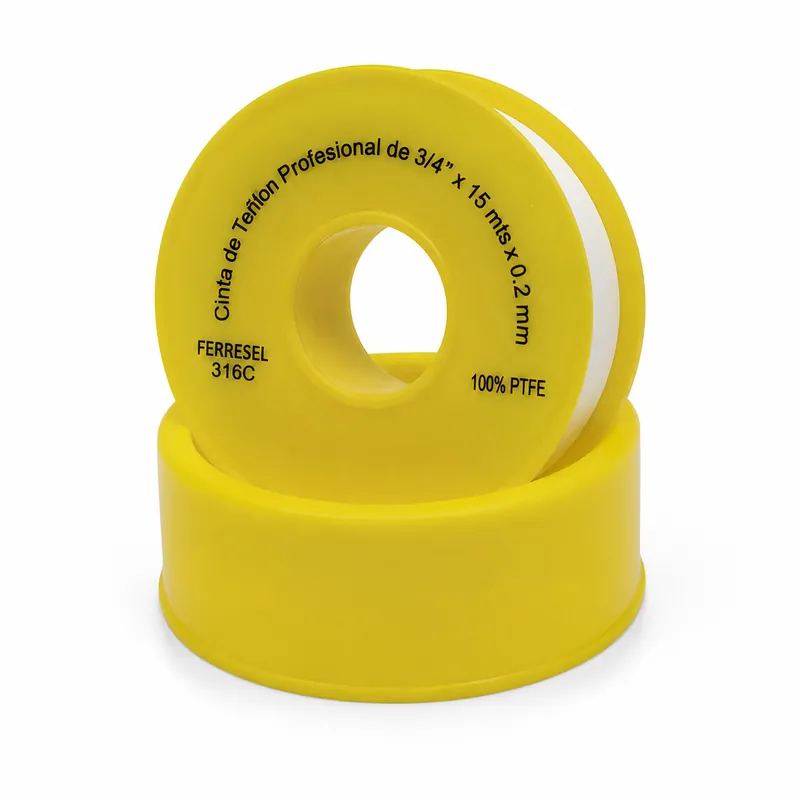 Teflon Amarillo De 3/4 X 10