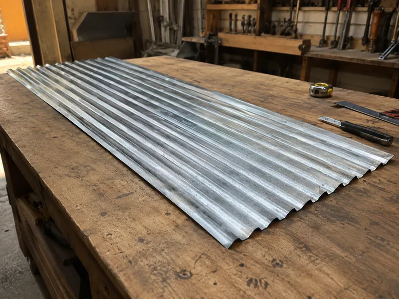 Plancha De Zinc Patico #34 De 12 Pies (Atado 125) — vista 2